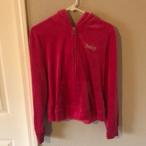 Juicy Couture Pink Velour Hoodie